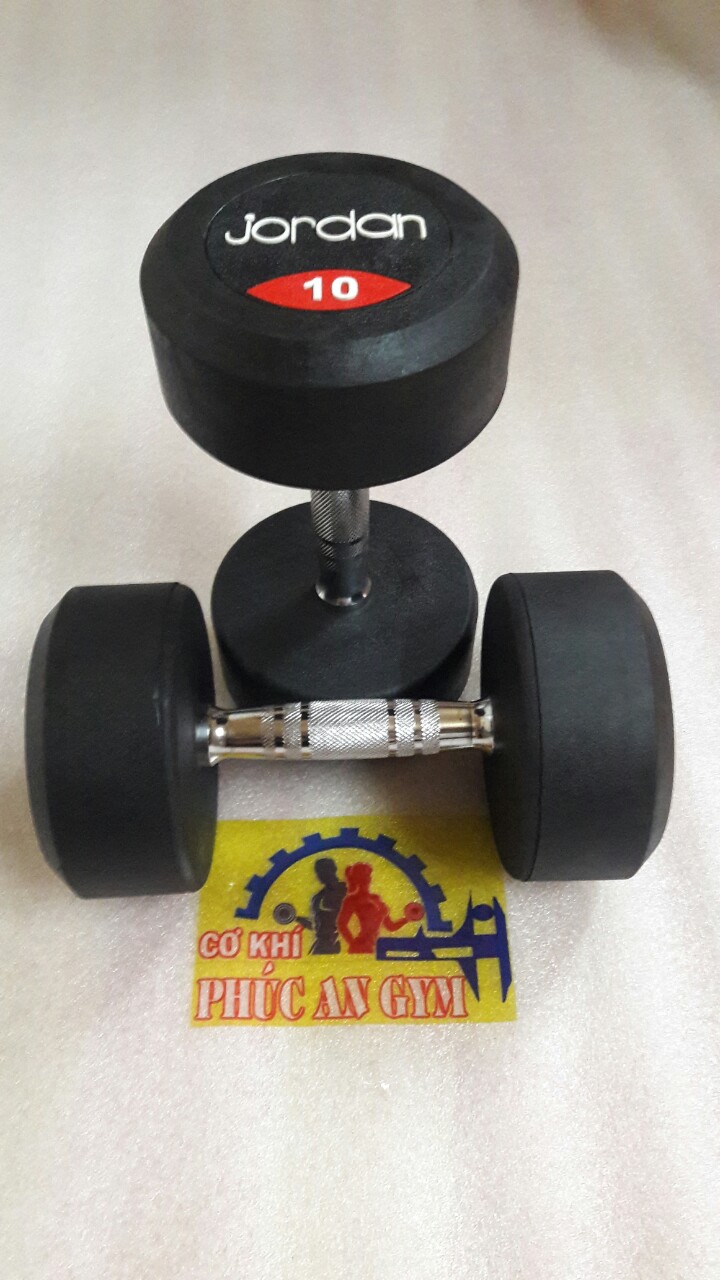 Tạ tay cao su jordan 10kg - 1 đôi