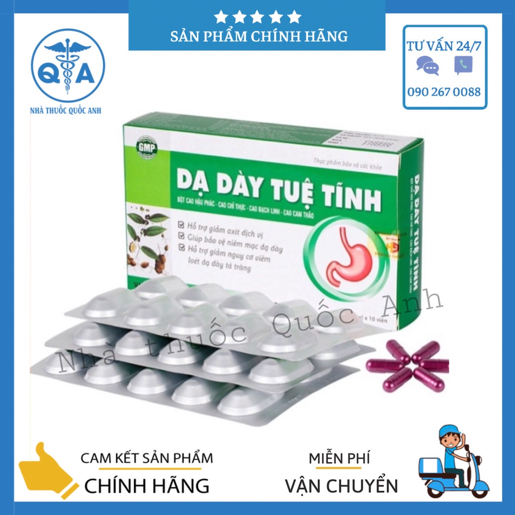 Dạ Dày Tuệ Tĩnh tạm biệt lỗi lo loét dạ dày, tá tràng, trào ngược, giảm khuẩn HP