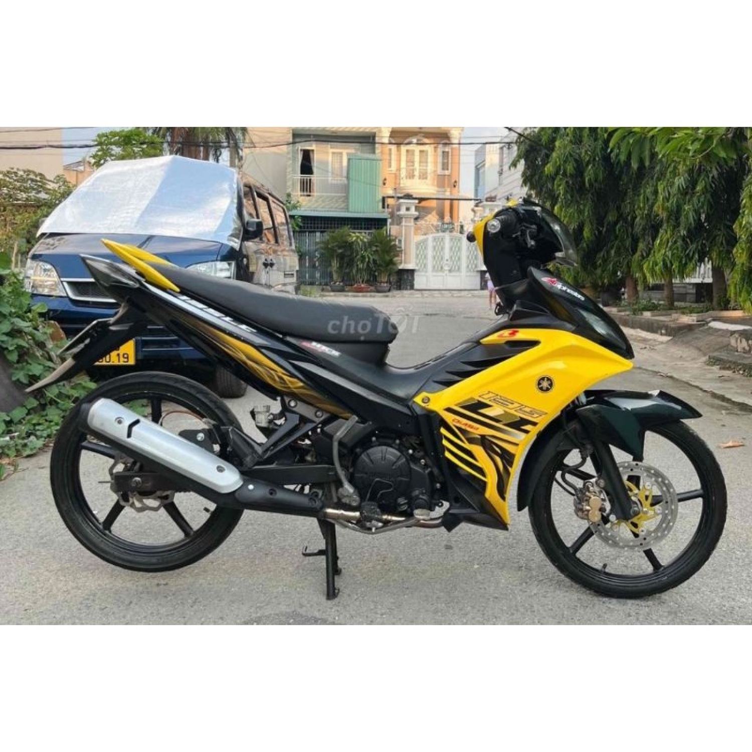 Tem rời exciter lc 135 vàng đen - mẫu mới 2022