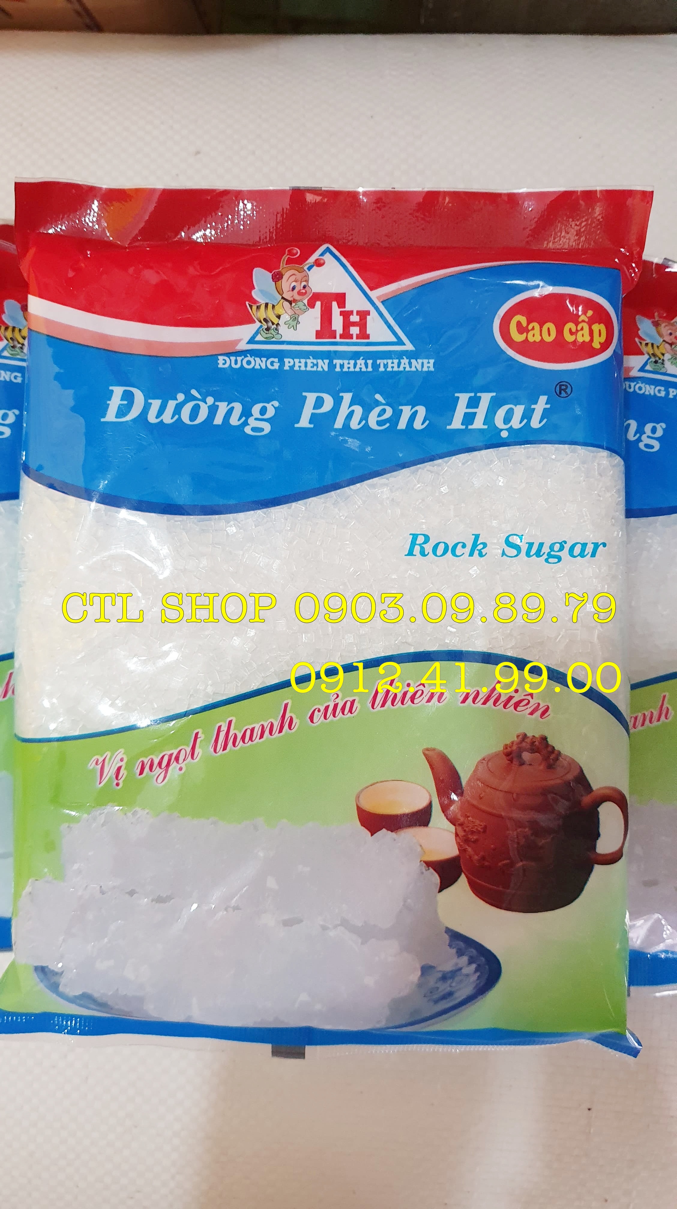 Đường Phèn Hạt TH Cao Cấp Gói 500gr