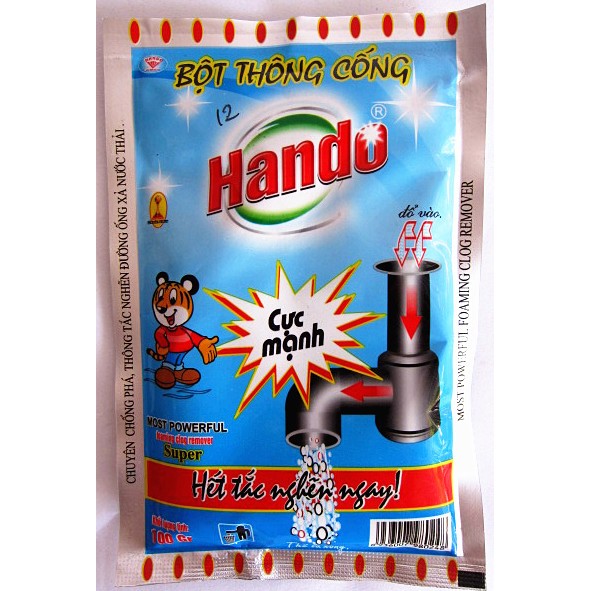 Bột thông cống 100g nội địa Hando cao cấp