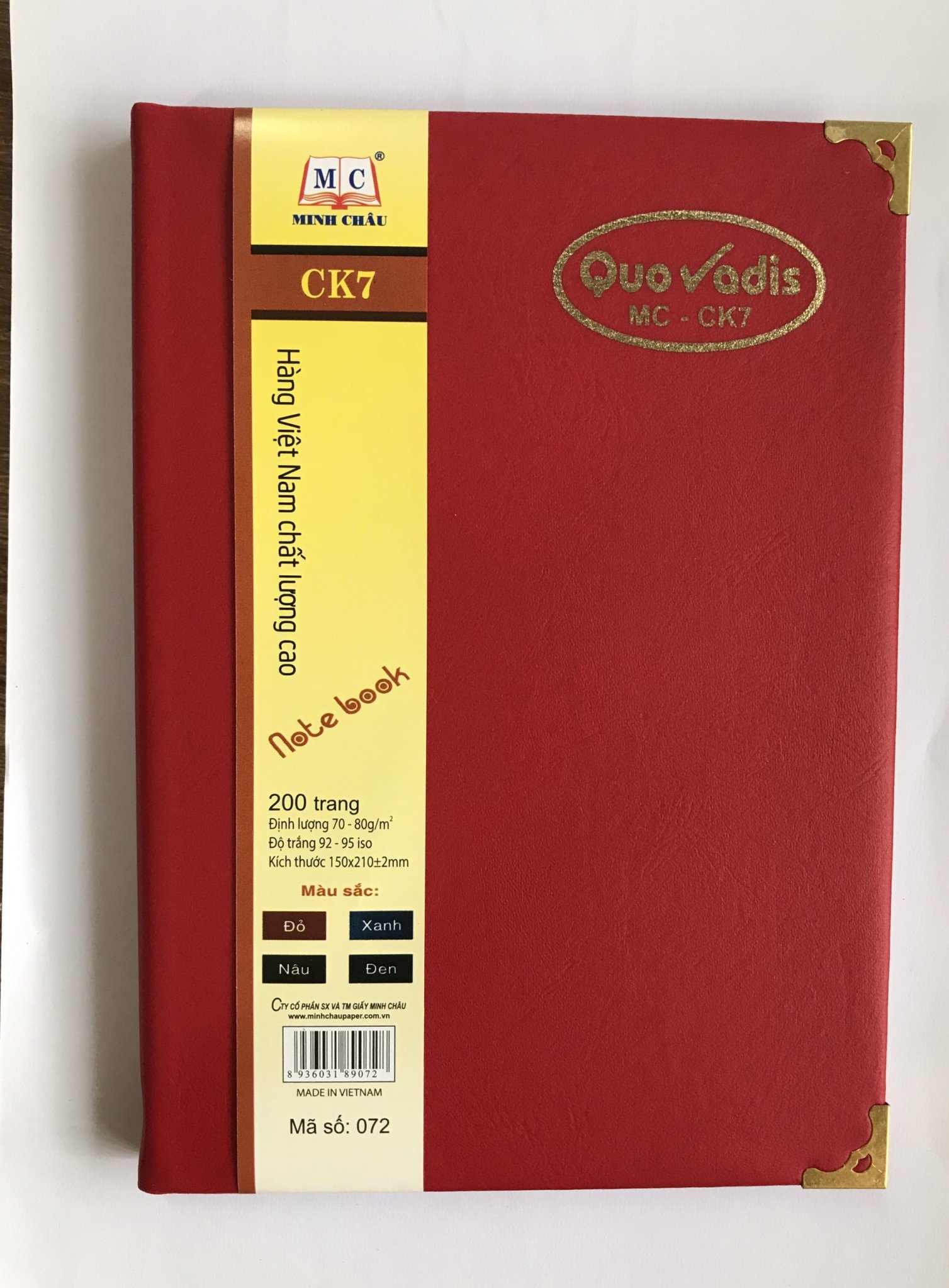Sổ da minh châu ck7