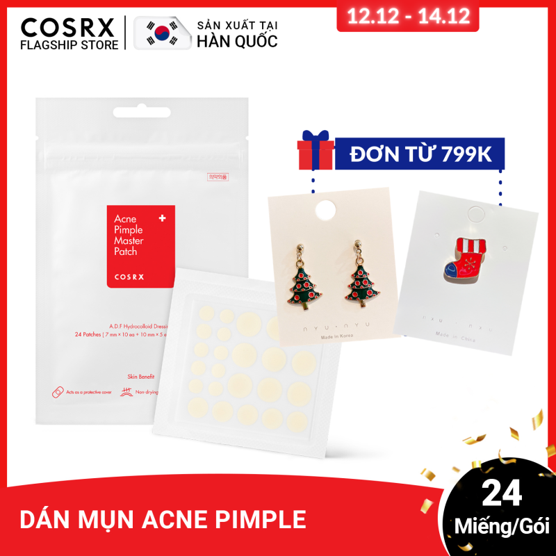 Dán Mụn COSRX Acne Pimple Master Patch 24 miếng/ gói giá rẻ