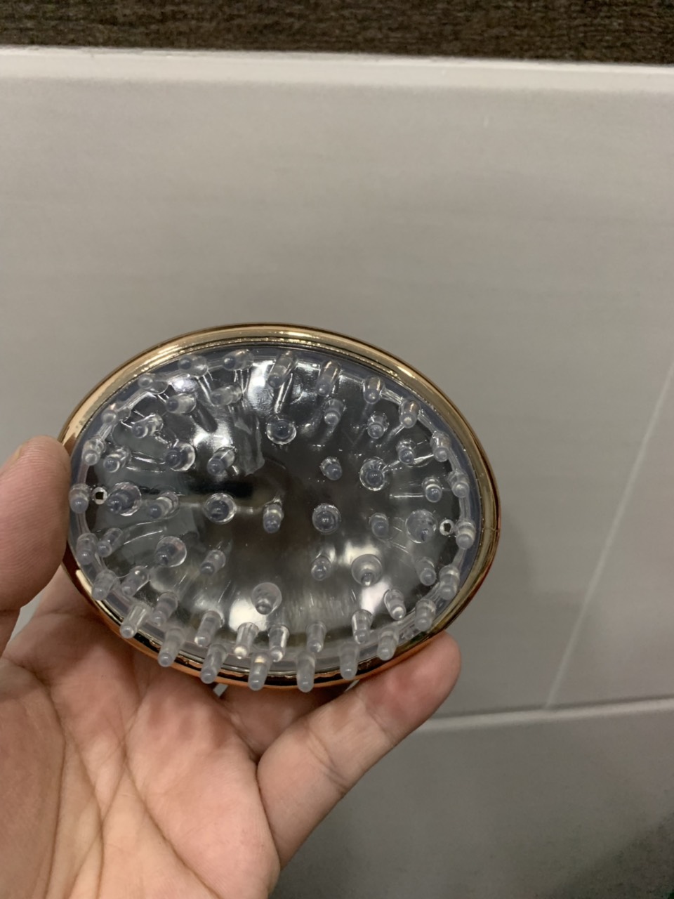 Lược gội đầu silico.n massage thư giãn