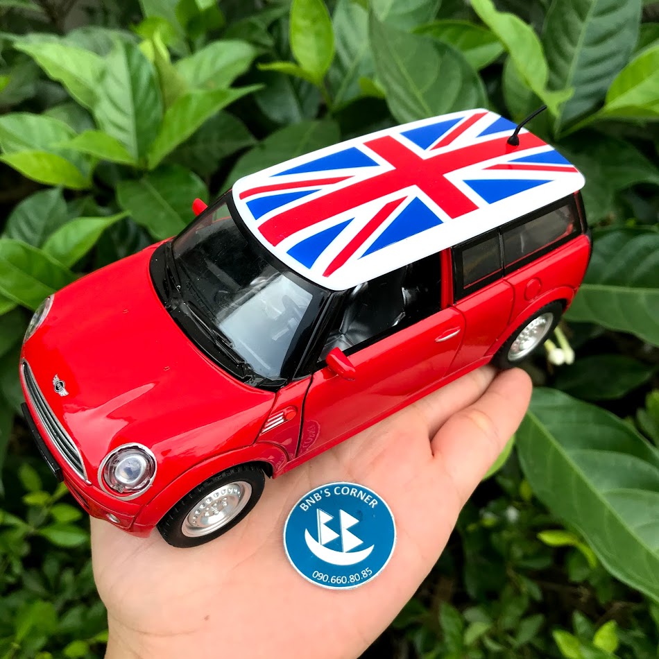 [BNB's Corner] Xe mô hình Mini Cooper tỉ lệ 1:32