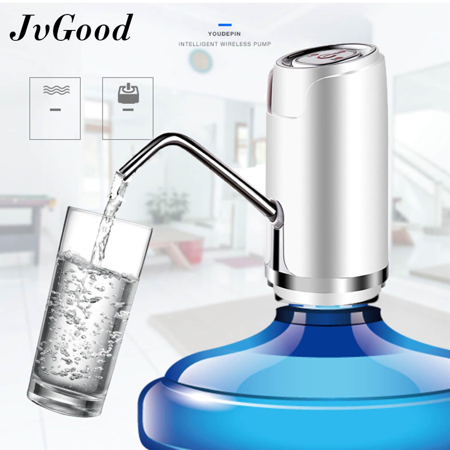 Jvgood Electric Water Dispenser Pump Automatic Drinking Water Bottle Pump Smart Rechargeable Usb Charging Wireless Pump By Jvgood.