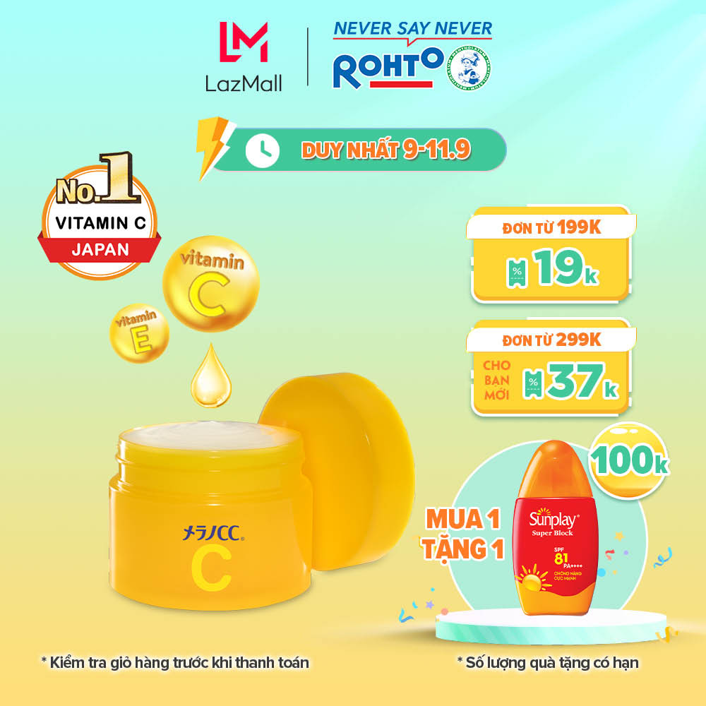 Gel dưỡng trắng da, cải thiện thâm sạm & đốm nâu Melano CC Whitening Gel 100g