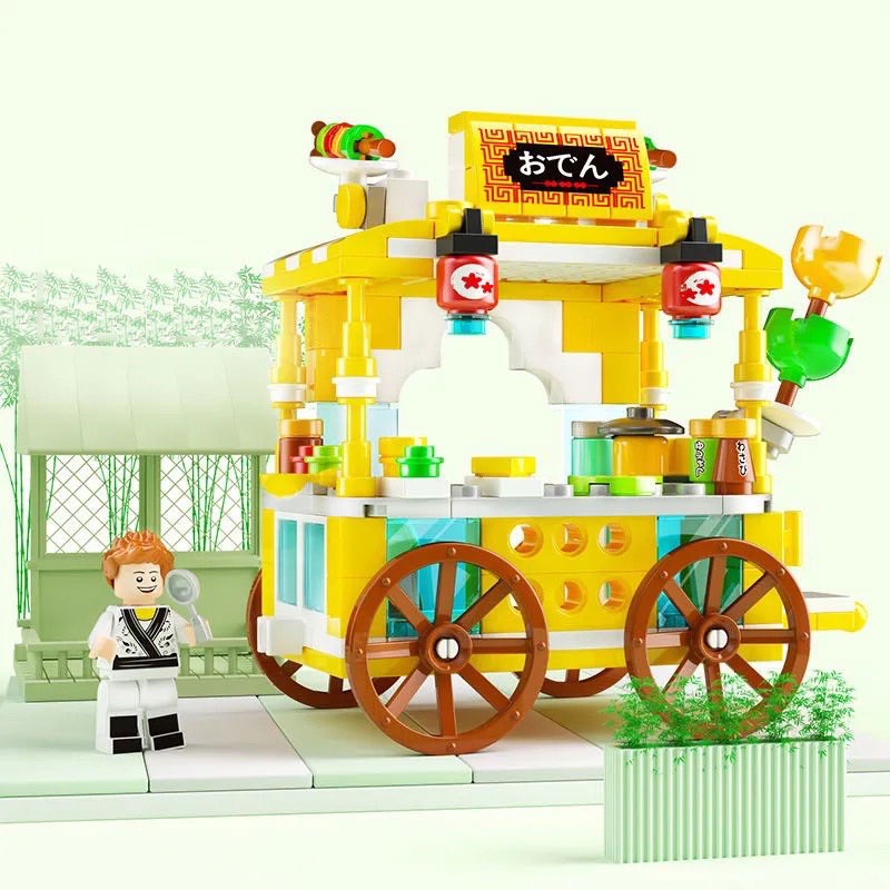 Lego Lắp Ráp Mô Hình Xe Bán Hàng Mini