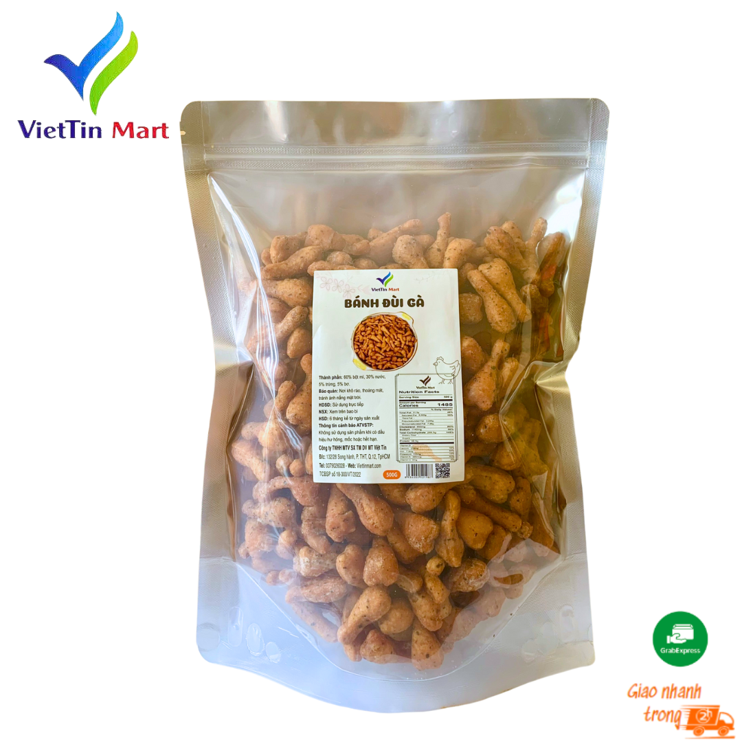 500GR_ Bánh đùi gà cay mặn-Viettin Mart,