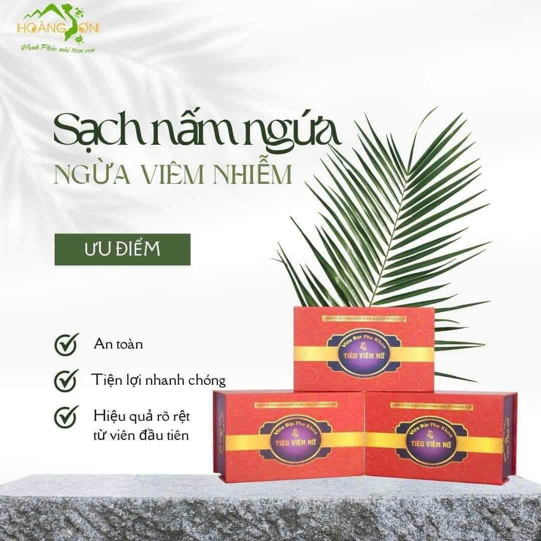 Bách Bình Viêm (mẫu mói) - Tiêu Viêm Nữ hoàng sơn tặng một hộp cốt xông rửa