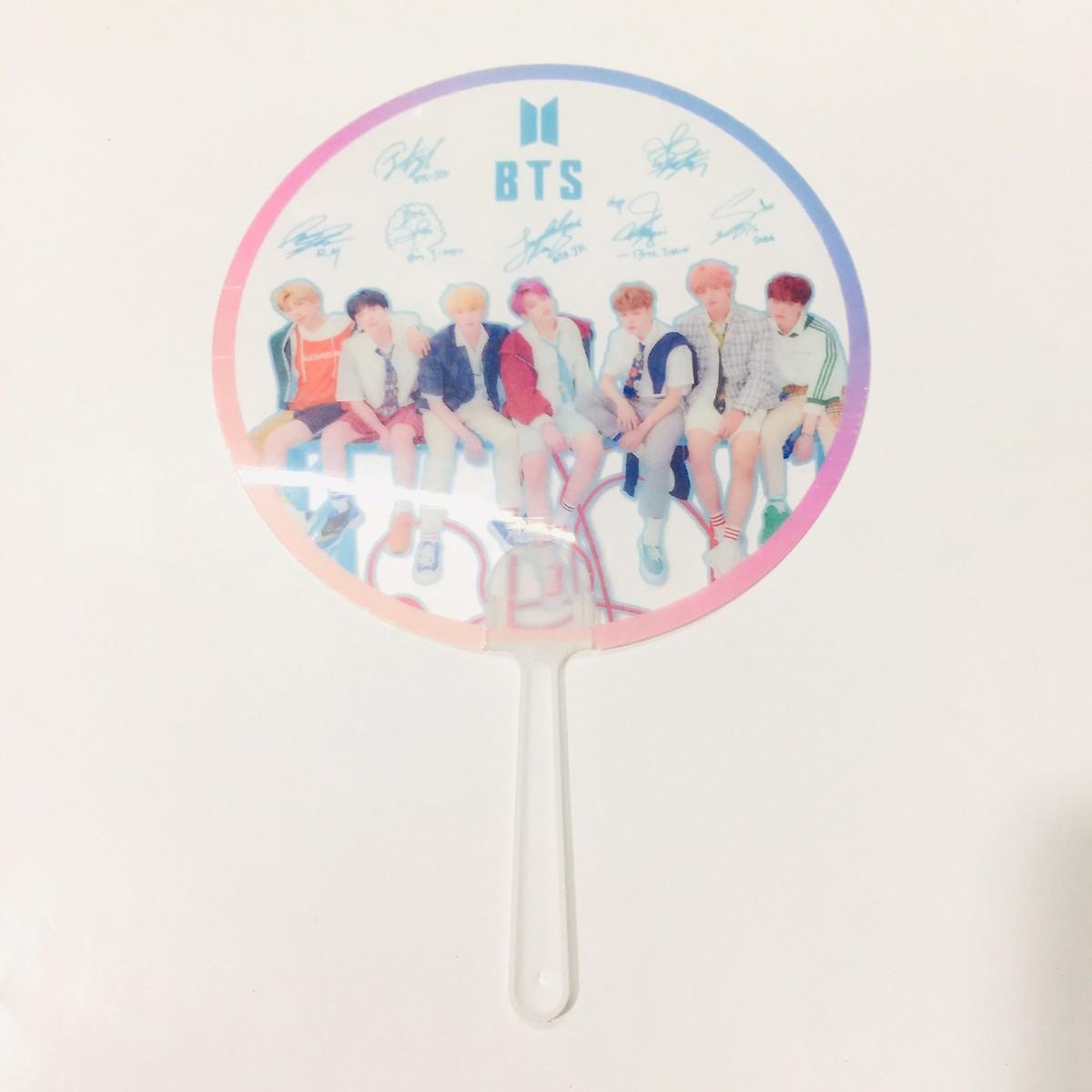 BTS QUẠT TRONG SUỐT COMBO 2 CÁI CHIMMY VÀ BTS
