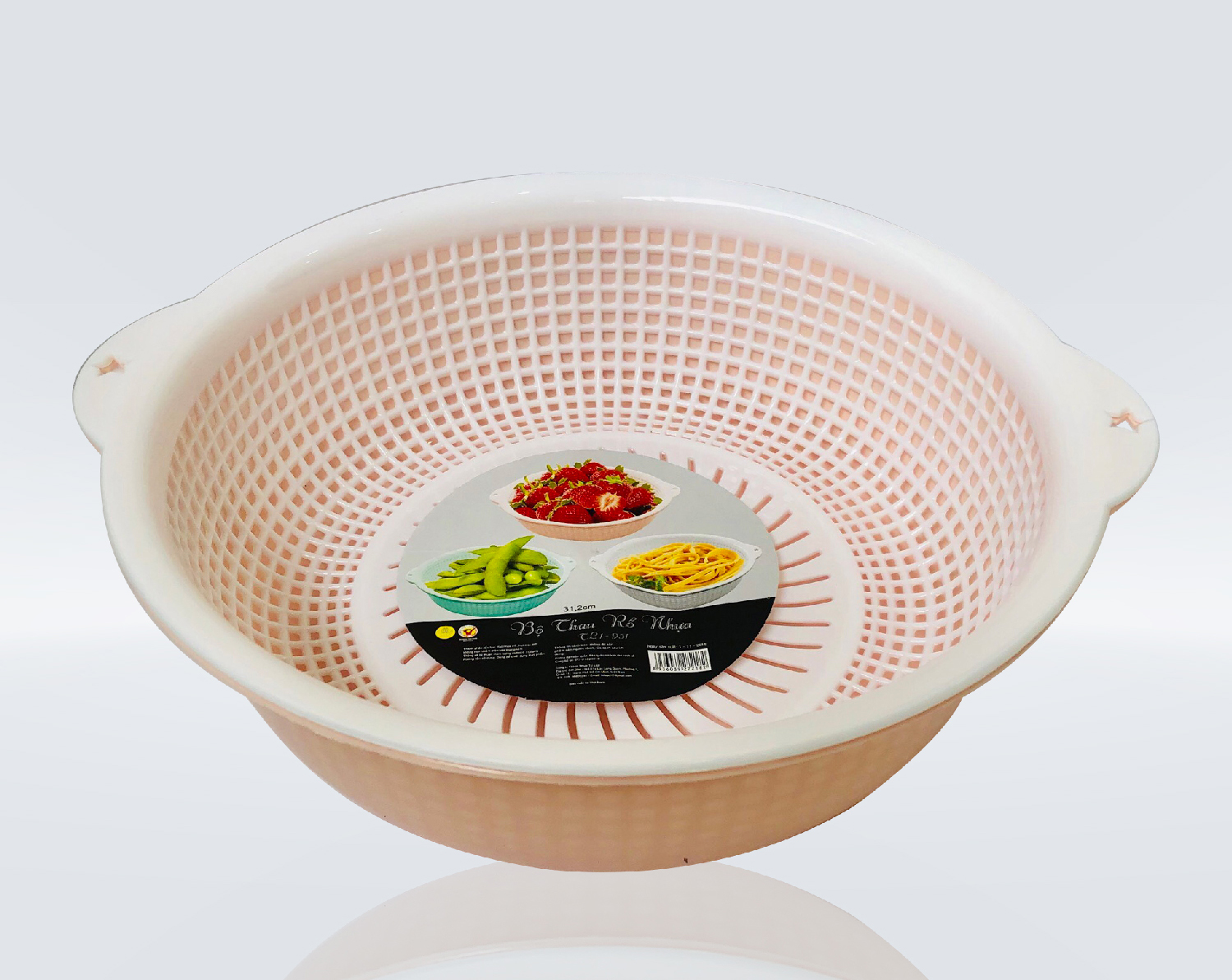 Bộ thau rổ nhựa TL1-951-28.3cm