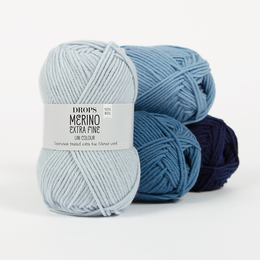 Len Cao Cấp DROPS Merino Extra Fine (Châu Âu) 100% Lông Cừu