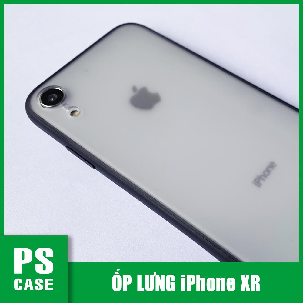 Ốp lưng iPhone XR viền dẻo đen cao cấp - PS Case phân phối