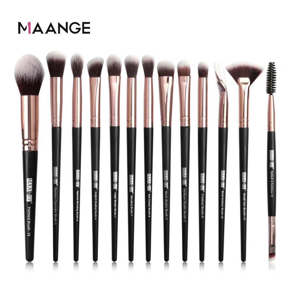 Bộ 13 Cọ Trang Điểm MAANGE Chuyên Nghiệp