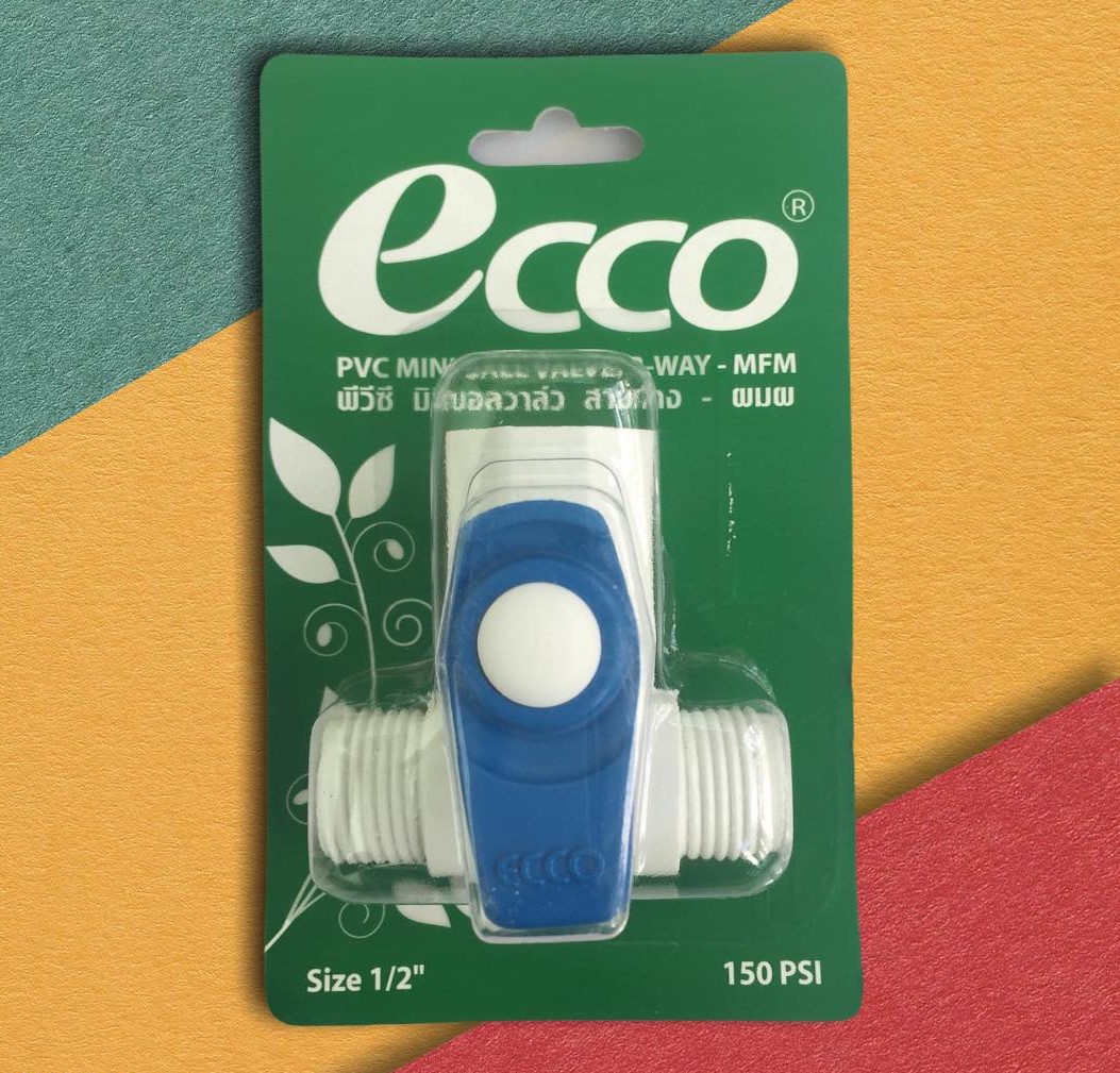 Bộ 2 Van khống chế cao cấp Ecco 3 đầu răng nhập khẩu từ Thái Lan