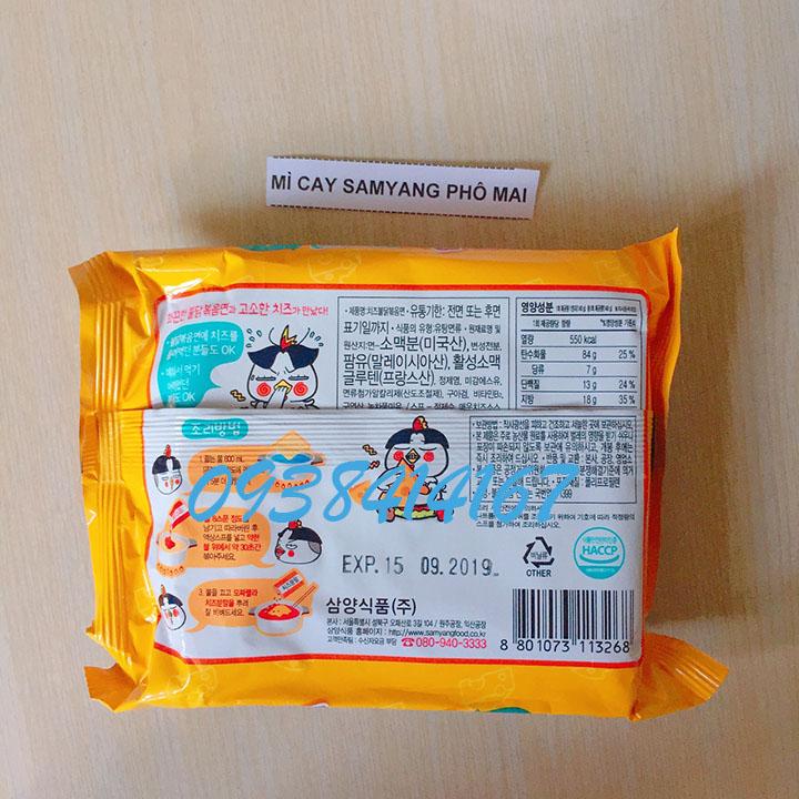 MÌ CAY SAMYANG PHÔ MAI HÀN QUỐC