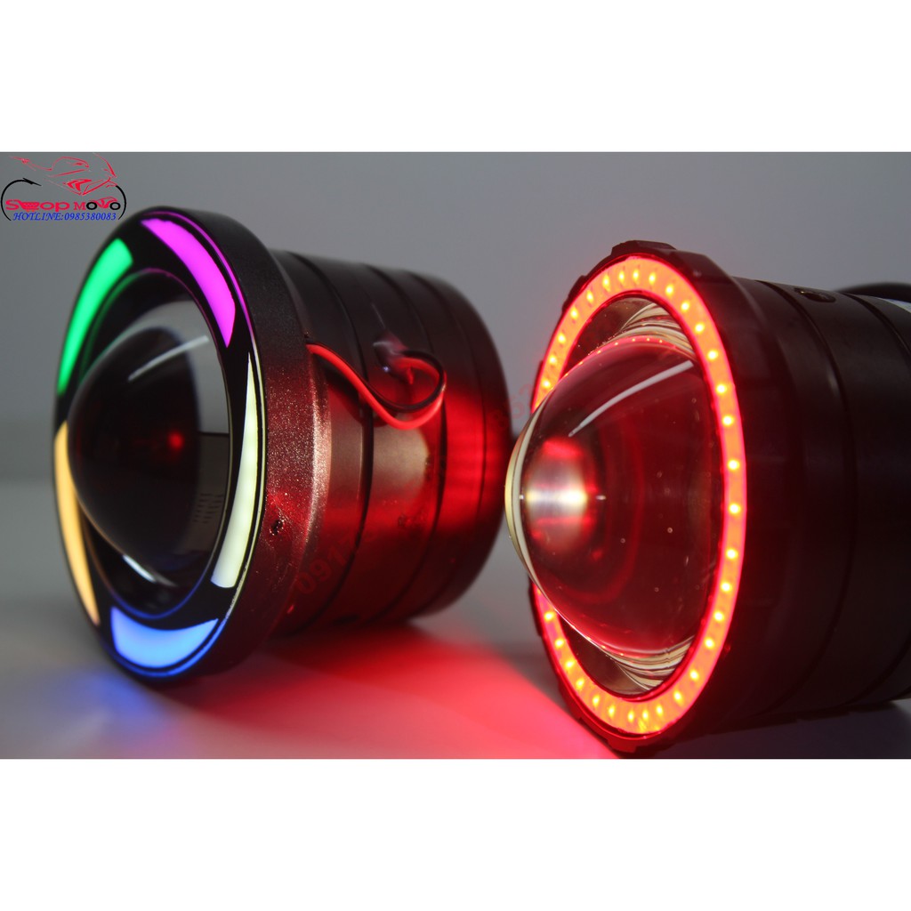 Đèn Led Trợ Sáng U7 NGẮN ngũ sắc ( giá 1 chiếc)