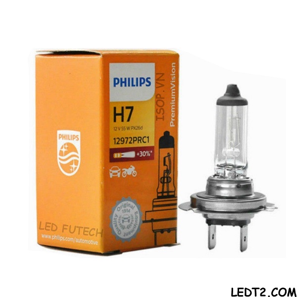 [LEDT2 ISOP] Đèn Halogen Philips Tiêu Chuẩn - Số lượng: 1 cái