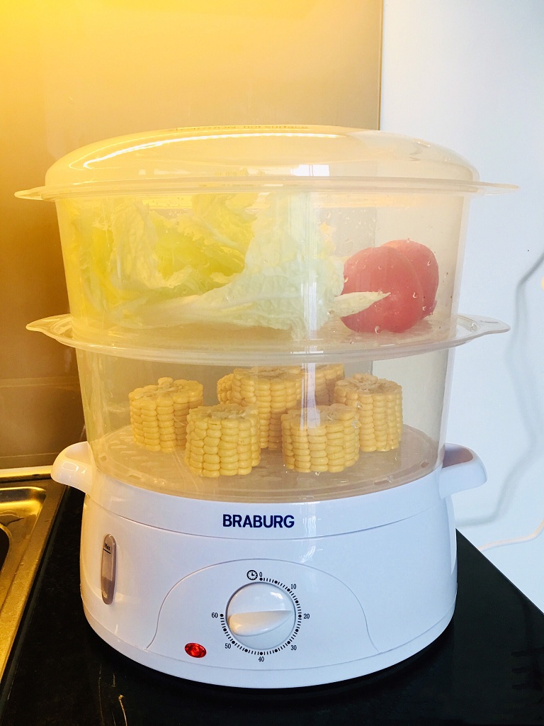 Nồi Hấp Điện Đa Năng 3 Tầng Braburg