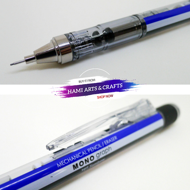 Bút Chì Bấm Tombow MONO Graph 0.3/0.5mm