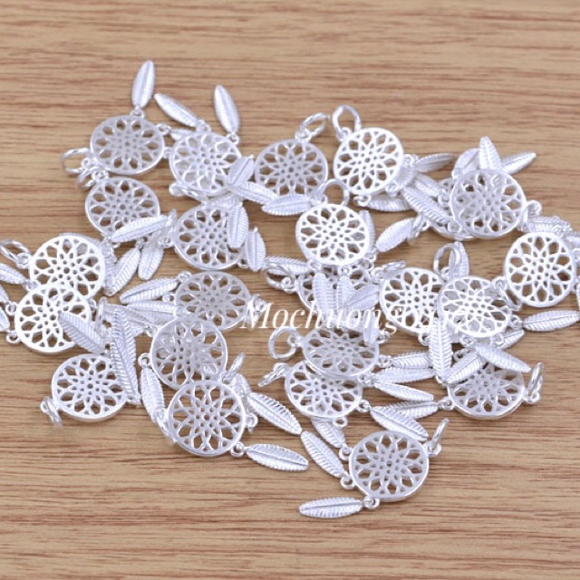[S925] Charm bạc dreamcatcher - MH095