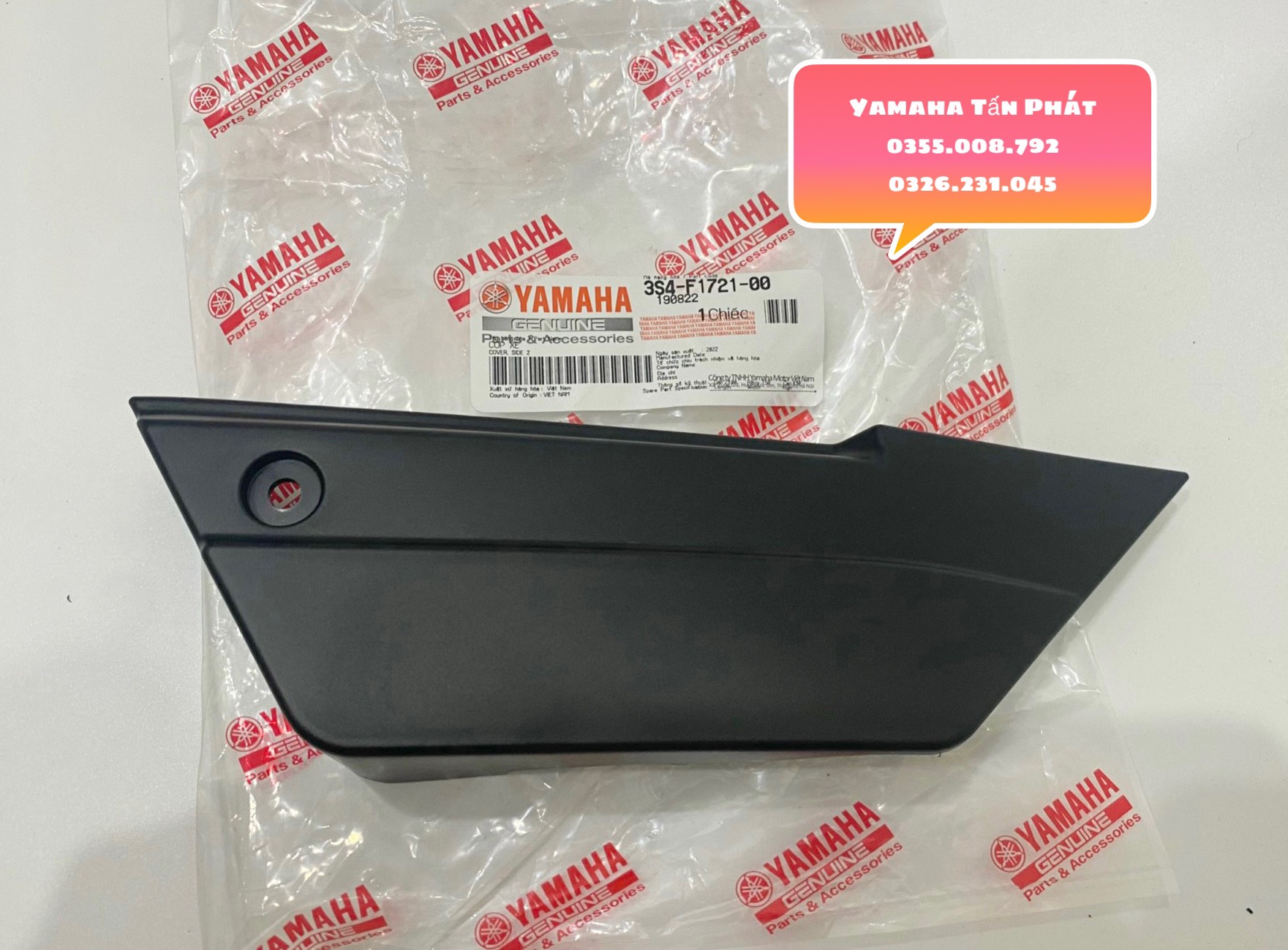 Cốp Nhỏ Bên Phải Sirius Chính Hãng Yamaha