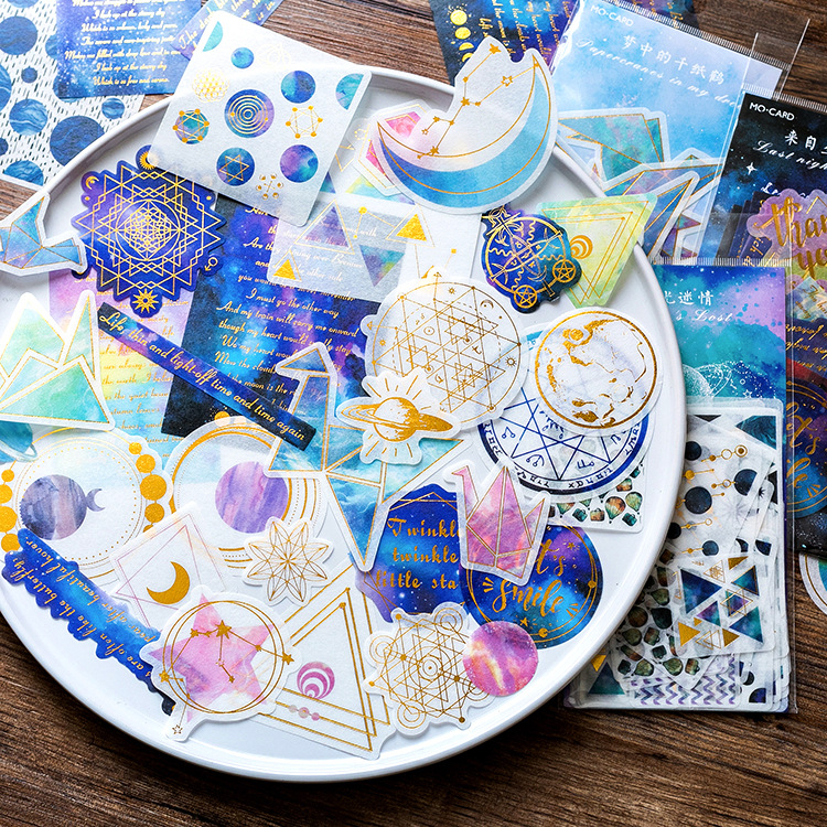 Sticker đêm huyền bí cực đẹp Be Tiny Stationery