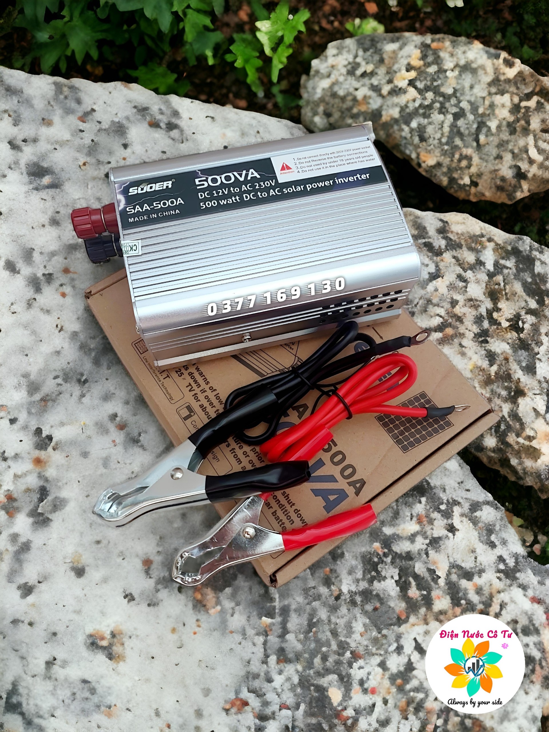 Inverter 12V lên AC 220V 500W (SAA-500A 500W)