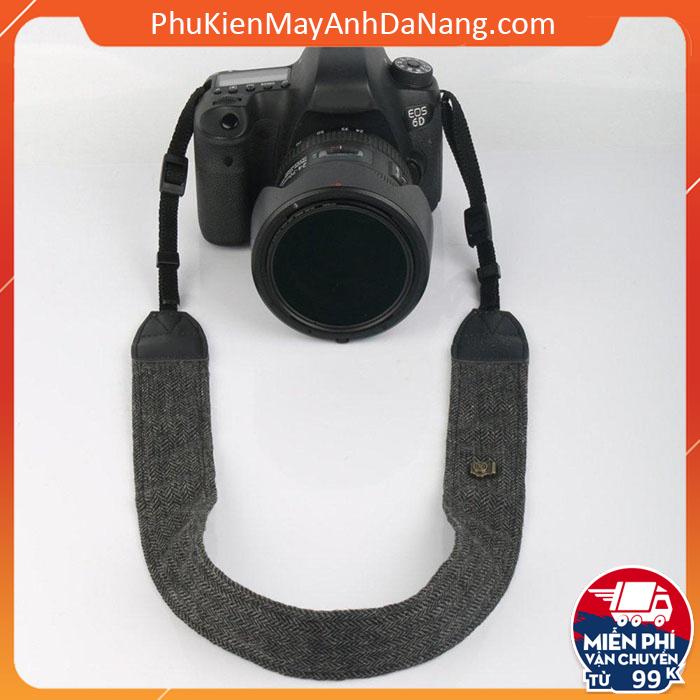 Dây Đeo Máy Ảnh Icon Camera Cao Cấp Nhiều Màu D6