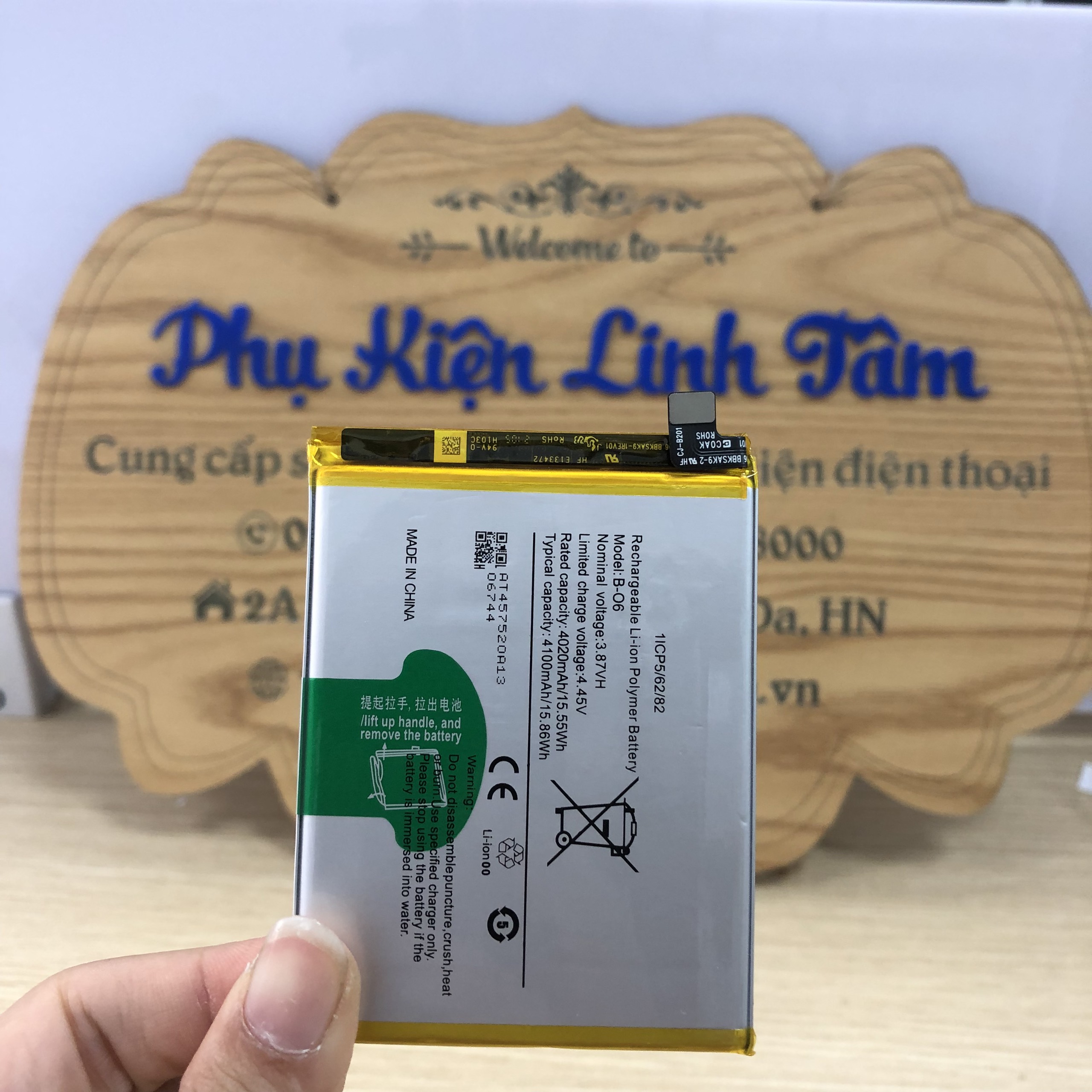 Pin điện thoại Vivo V20 SE B-06