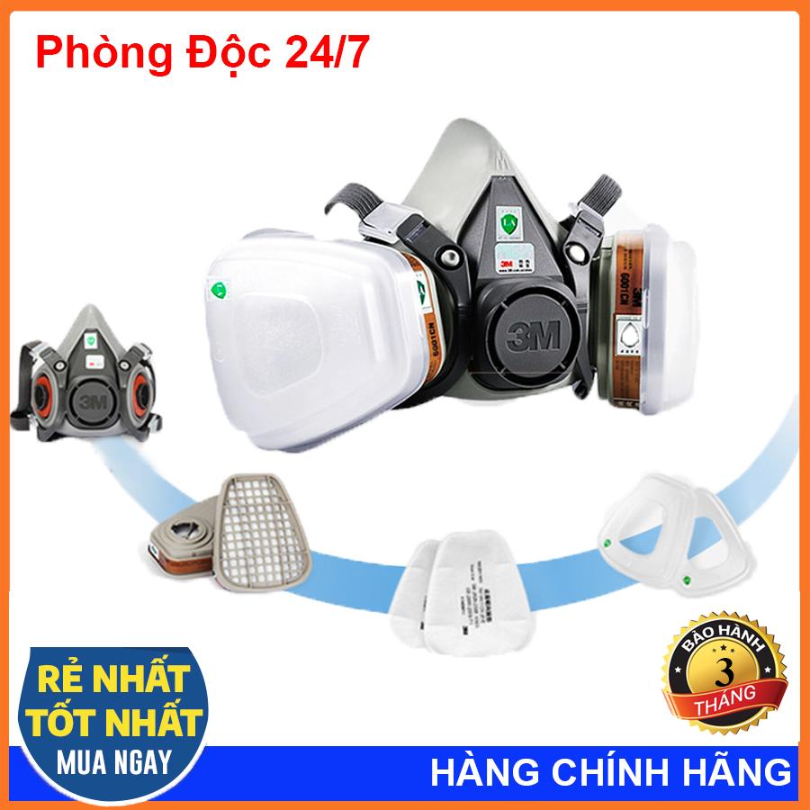 Mặt Nạ Phòng Độc 6200 Kèm Kính