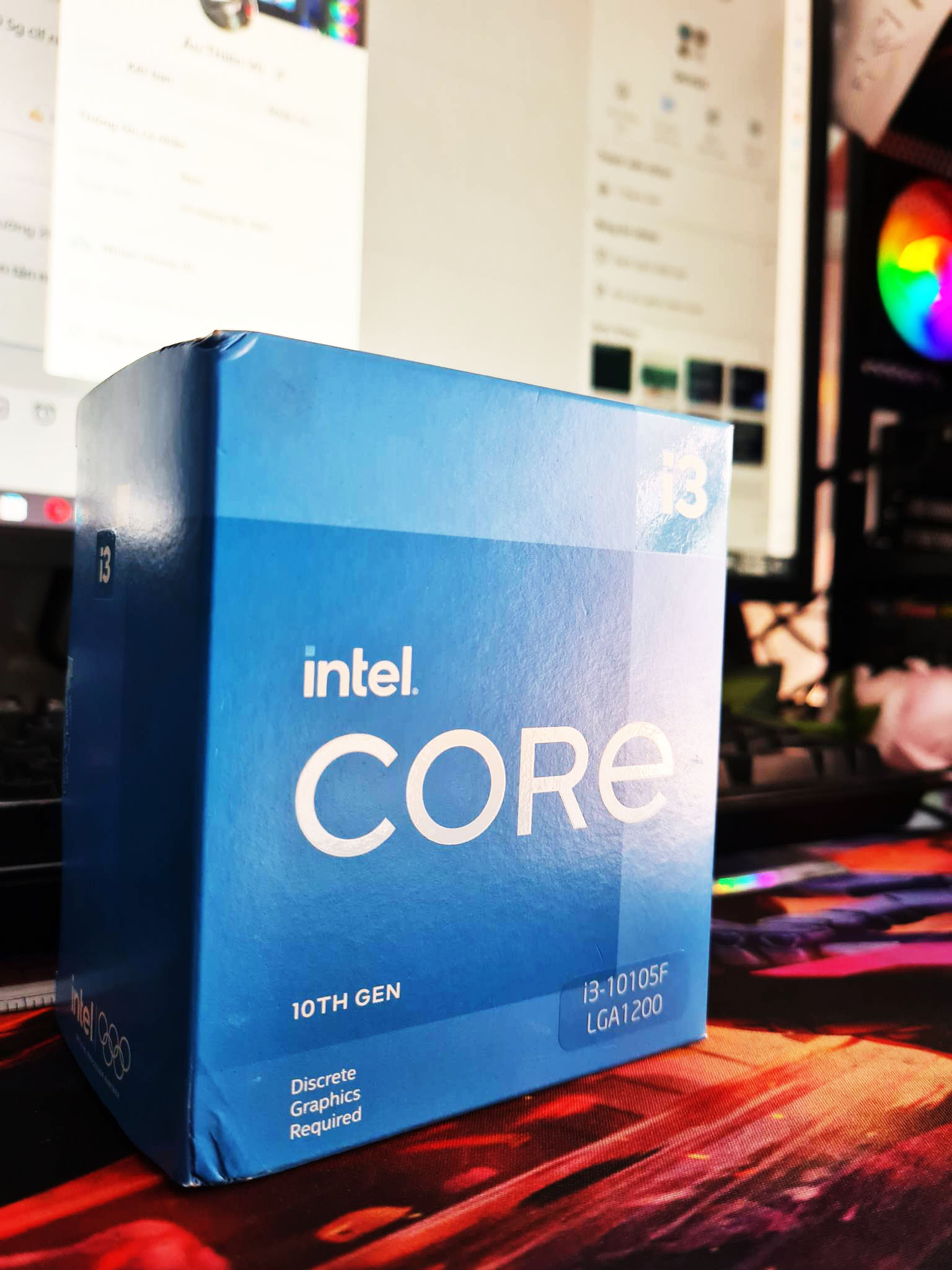 [Bình Tân] Bộ Vi Xử Lý - Chip - cpu i3 10105F NEW FULL BOX