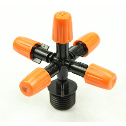 Béc phun sương 5 đầu-không lo nhỏ giọt- giải pháp cho vườn lan nhà bạn