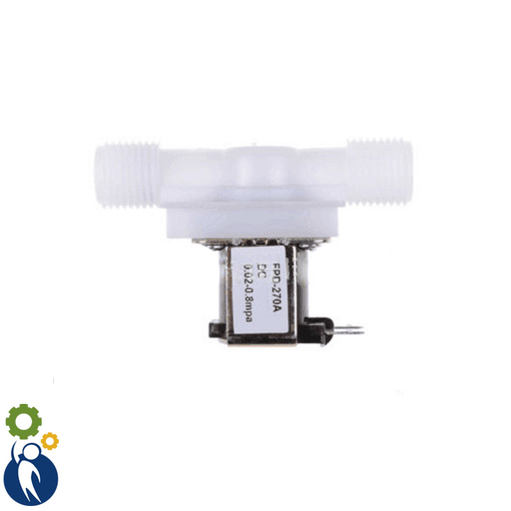 Van Điện Từ 24V Phi 21 Không Áp Lực Nước Thường Đóng