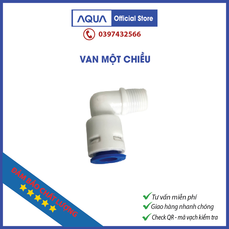 Van 1 chiều van co vuông của máy RO đầu dây 6 (4042A)