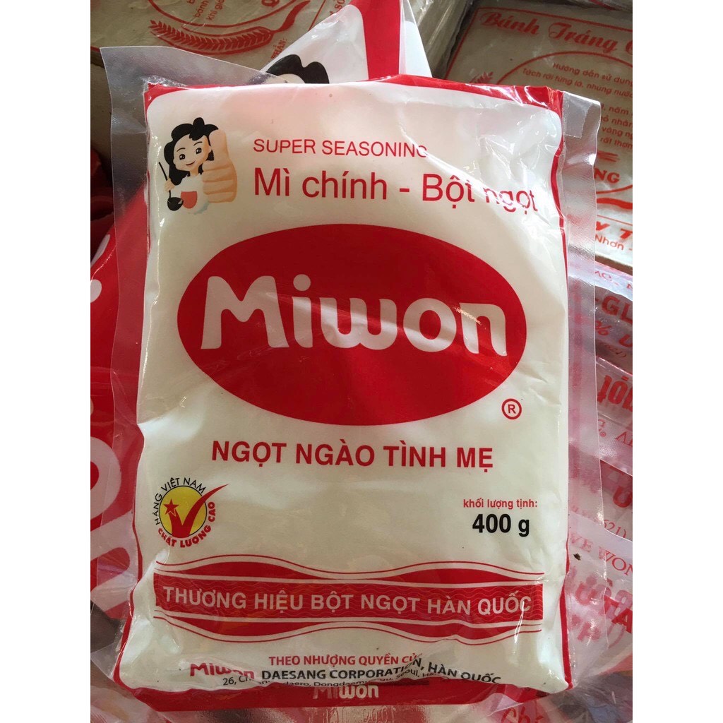 [Tạp hóa] Mì Chính - Bột Ngọt Miwon 400g - Tạp Hóa Đồ Khô [bột]