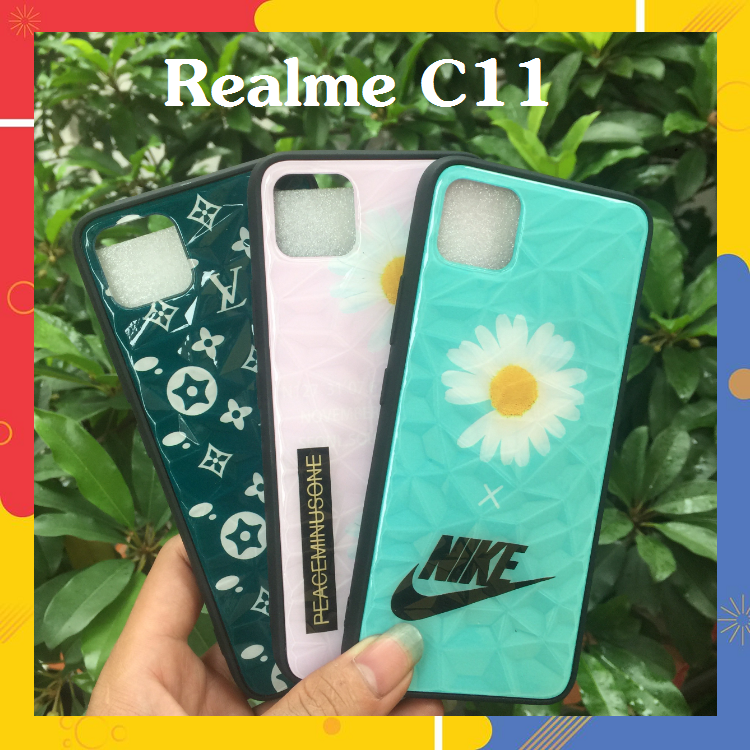 Ốp Lưng Realme C11 Vân 3D Siêu Hót Hít Mẫu Mới