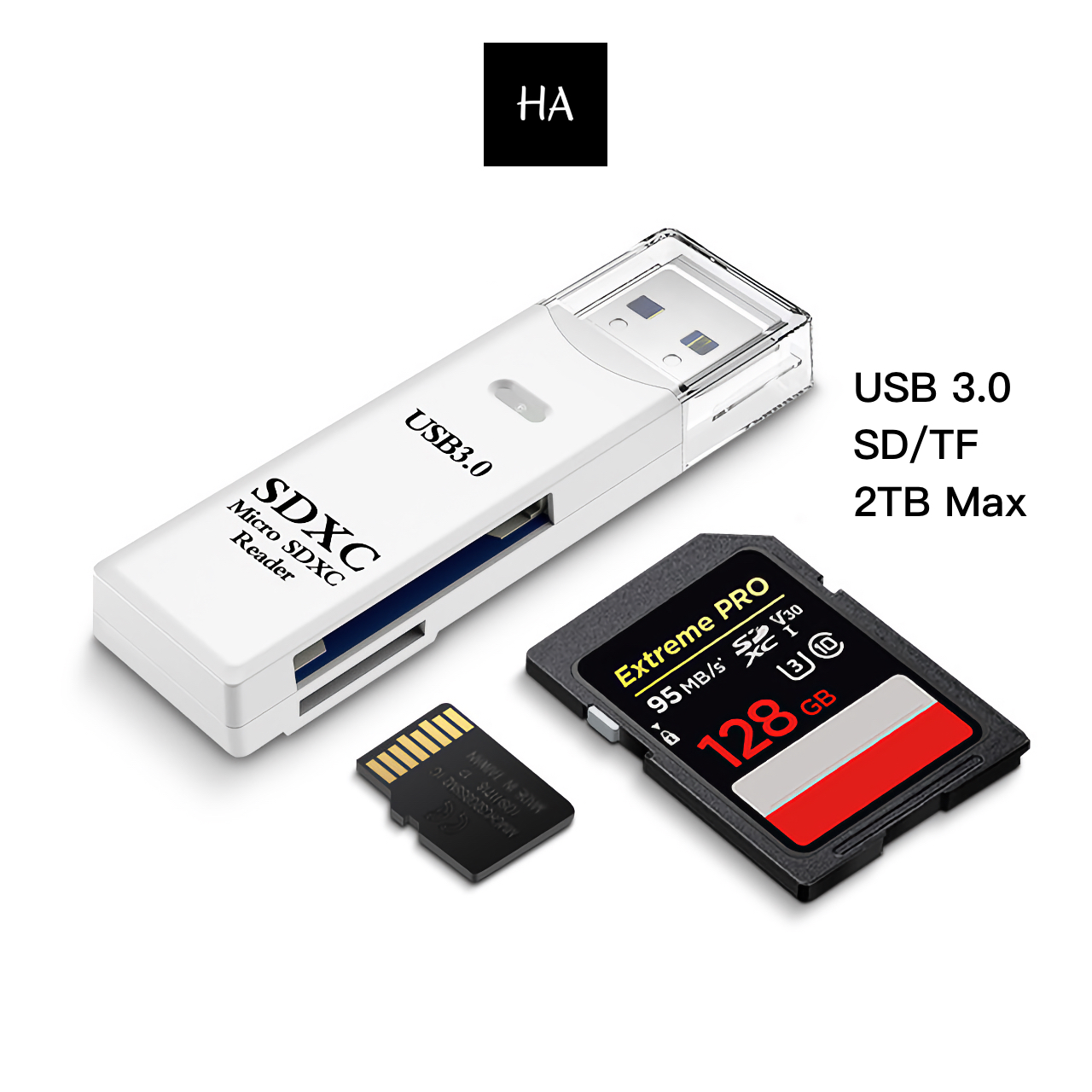 Đầu Đọc Thẻ Nhớ USB 3.0 Đọc Thẻ SD - Micro Sd