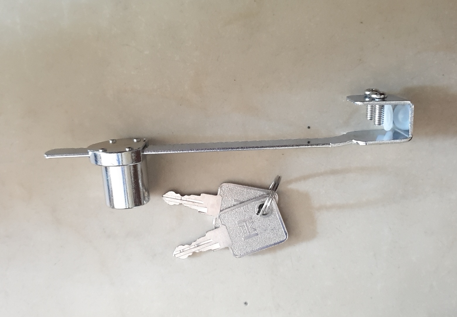 Khóa Tủ Kính Cửa Lùa HMR Khóa Răng Cưa
