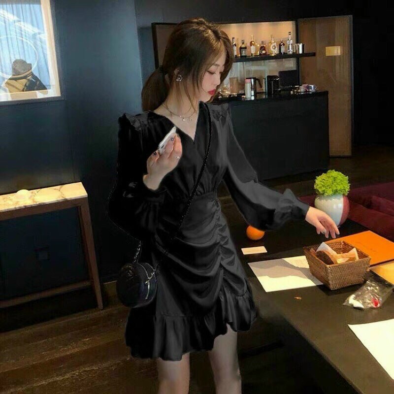 ( SIÊU KHUYẾN MÃI) ĐẦM KATE ĐUÔI CÁ CỔ ĐẮP TAY DÀI SIÊU XINH