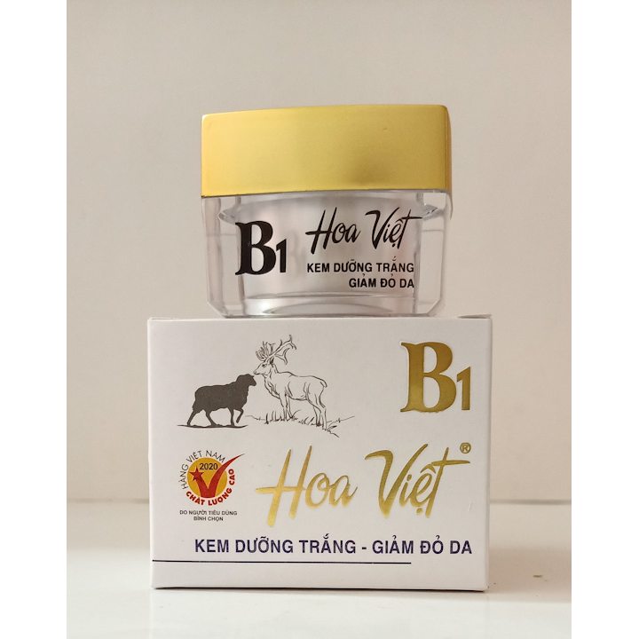 KEM HOA VIỆT B1 DƯỠNG TRẮNG – GIẢM ĐỎ DA