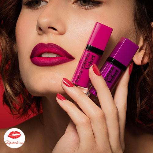 [HCM]Son môi Bonjour số 21 Saperliprunette màu tím hot trend
