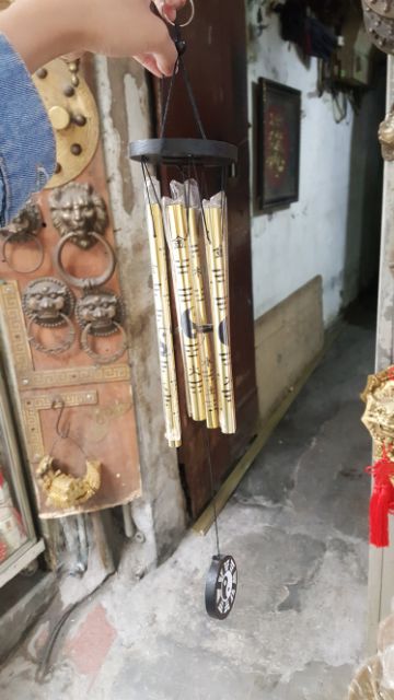 Chuông Gió Phong Thủy 5 Ống