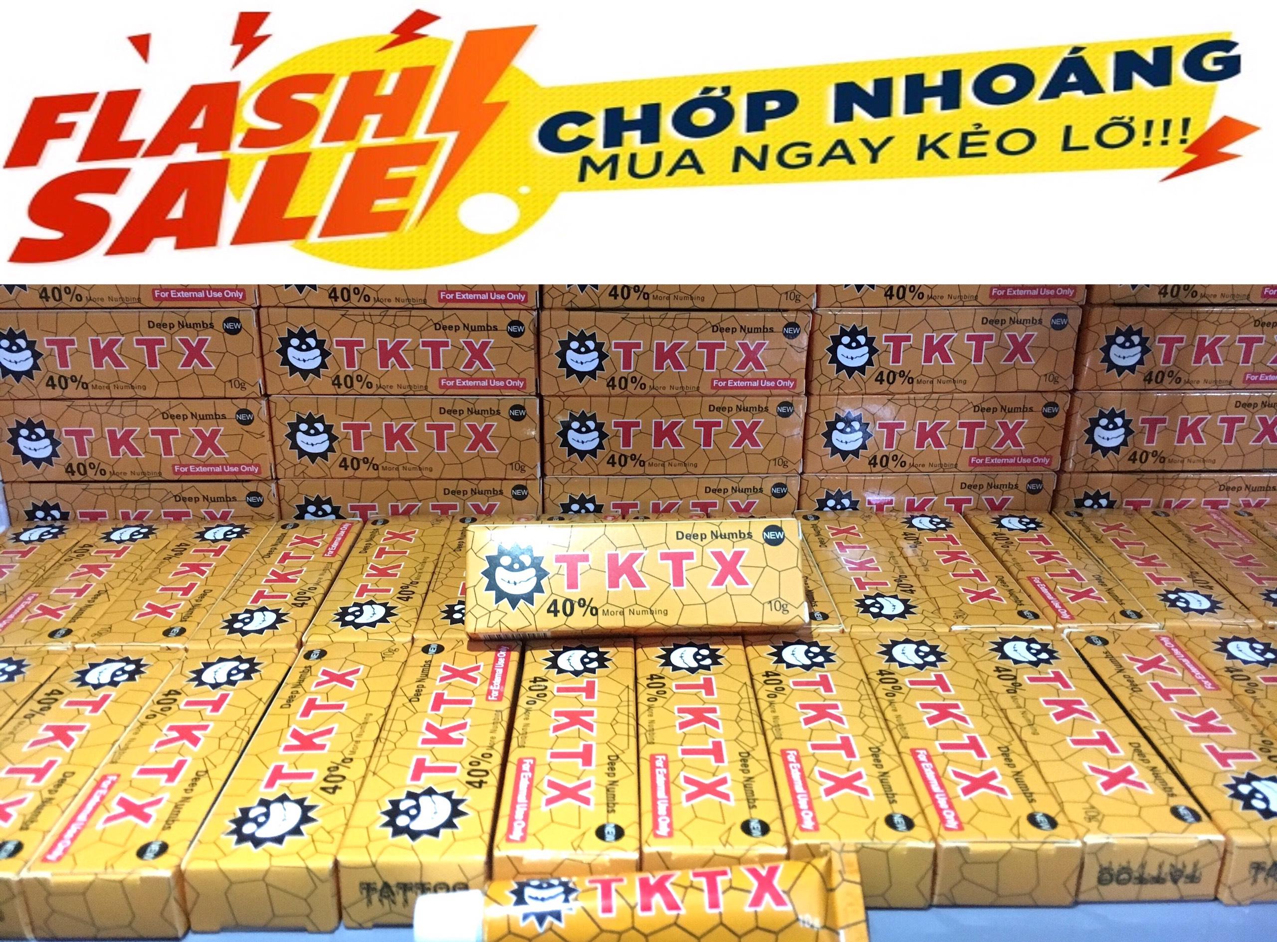 3 Típ Kem Ủ Tê TKTX 40% Siêu Mạnh