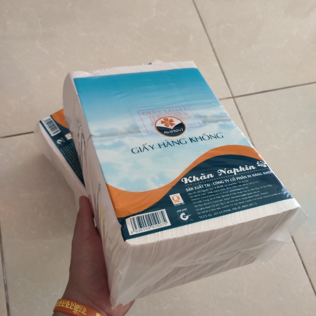 GIẤY ĂN NAPKIN HÀNG KHÔNG LOẠI 1KG