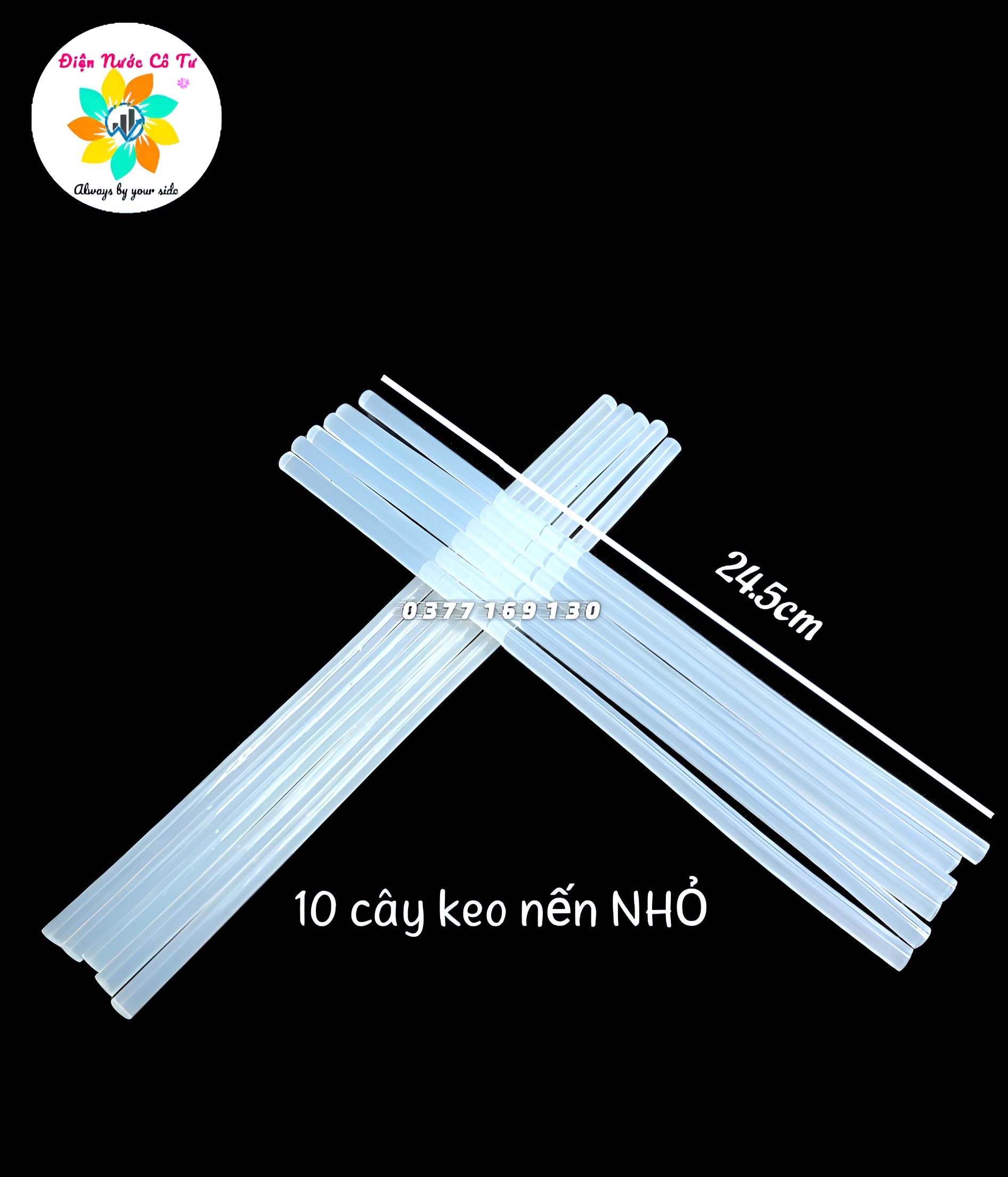 50 cây keo NẾN dán đồ thủ công đồ mỹ nghệ