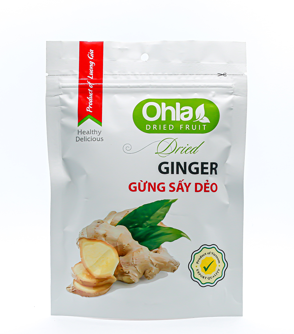 Gừng sấy dẻo Ohla - 100gr