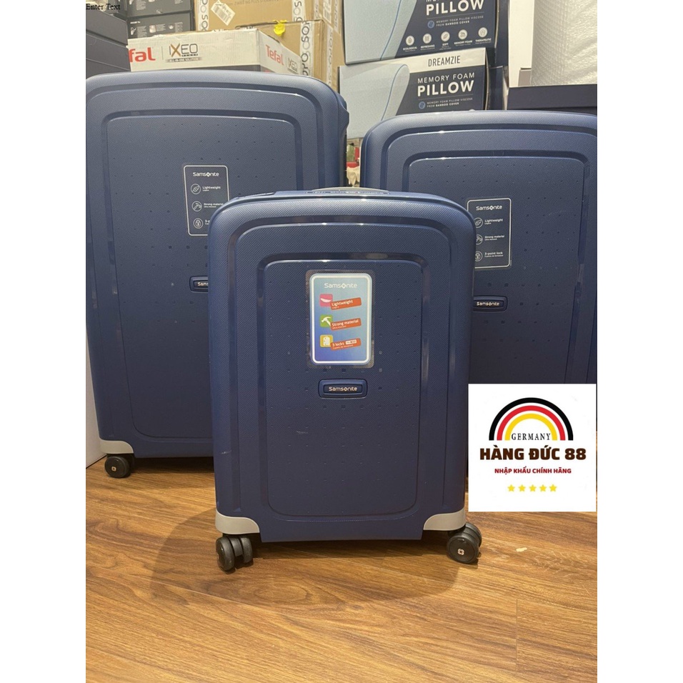 Vali Samsonite S'CURE - Khoá ngoàm - Siêu nhẹ - Made in EU xịn sò - HANGDUC88
