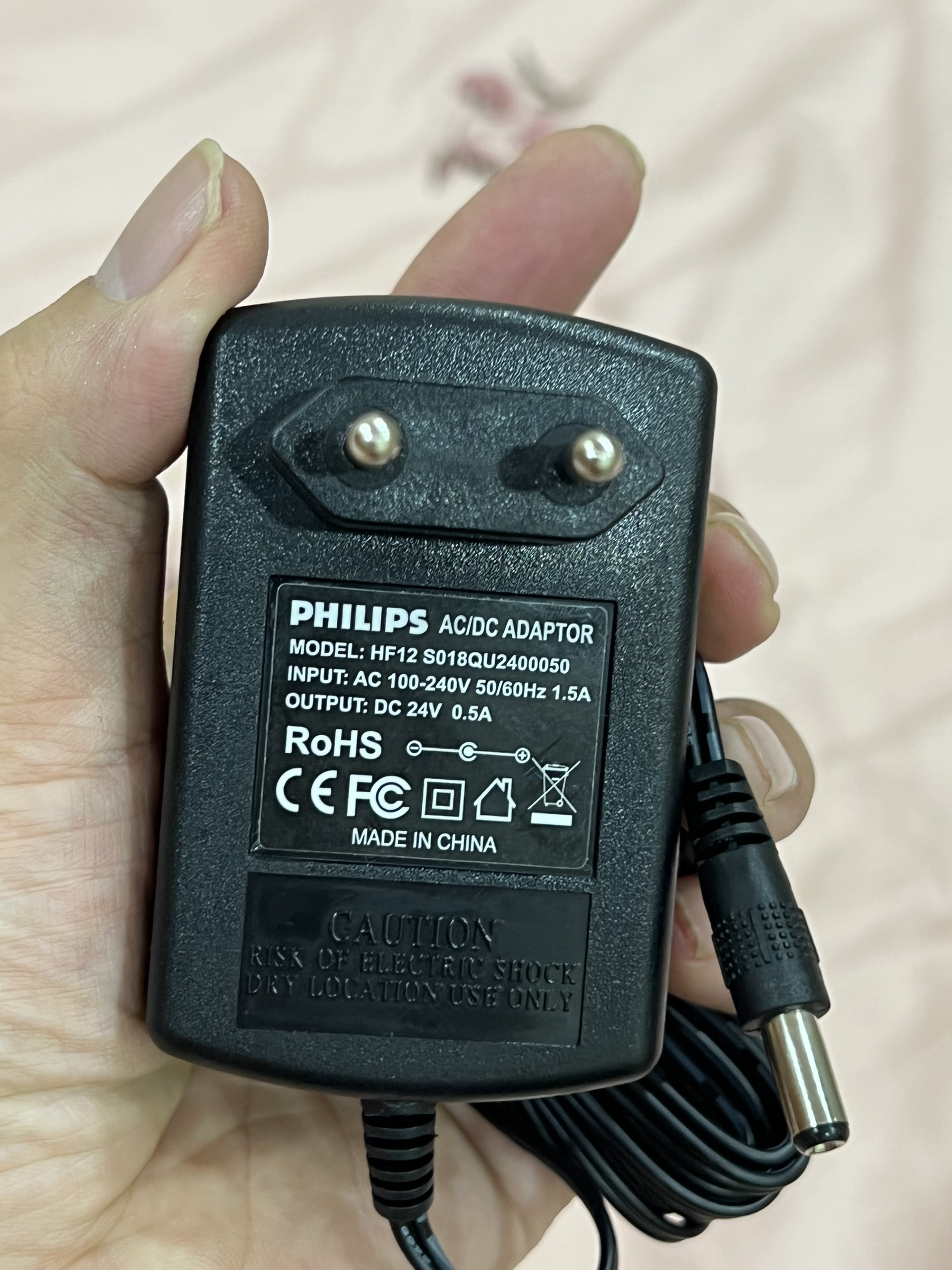 adapter nguồn 24v 0.5a (24v 500ma) loại tốt